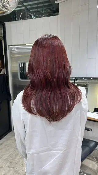 セミロング カラー 🎀miyu🎀 池袋のヘアスタイル