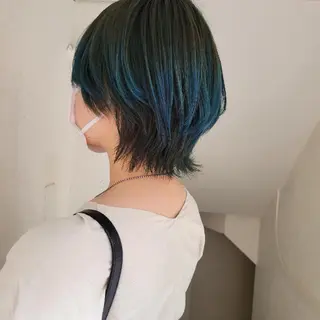 ショート 🇰🇷透明感×ハイ トーン🌟tomoのヘアスタイル