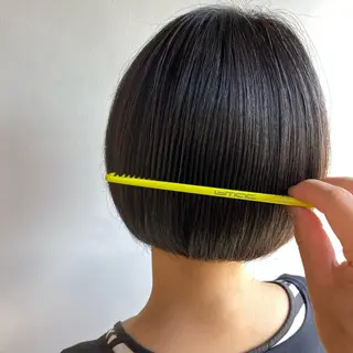 ショート 🪐SOURCE 塚口　シマブクロ🪐のヘアスタイル