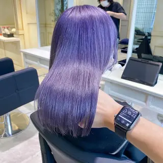 ミディアム カラー THESALONS所属・🤍ブリーチカラー /寄田龍樹🤍のヘアスタイル