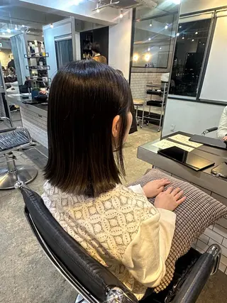 ショート カラー ヘアアレンジ stylist/蛯谷 珠里のヘアスタイル