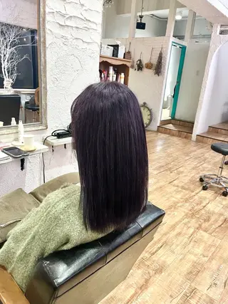 カラー 石澤 萌茄のヘアスタイル