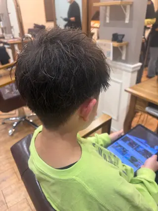 メンズ 伴苗 裕仁のヘアスタイル