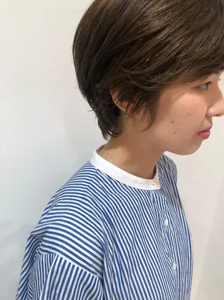 ショート ヤマモト マイのヘアスタイル