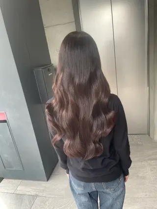 ロング ゆきのZina京都駅 ヘッドスパ/髪質改善のヘアスタイル