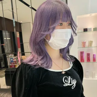 ミディアム カラー keen吉祥寺所属・相川 愛実のヘアスタイル