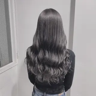 カラー 🪞韓国🤍大人っぽ 艶髪🤍FRUITSのヘアスタイル