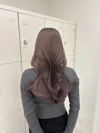 セミロング カラー パーマ ヘアアレンジ メンズ ♡ 𝐑𝐈𝐎♡のヘアスタイル