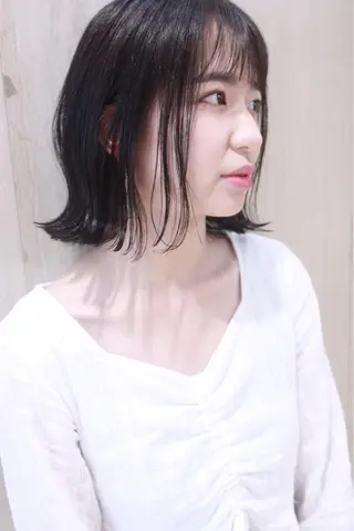 ミディアム 🎈馬場佑馬/ スパイラルパーマ🎈のヘアスタイル