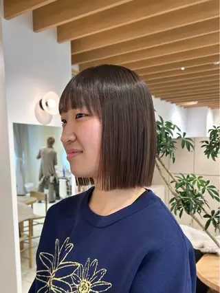 ミディアム 矢場町/酸性ストレー ト/髪質改善/リオのヘアスタイル