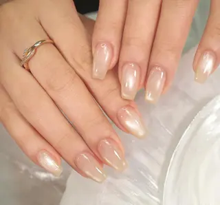 ネイル By moonネイル 🌷ワンホン/韓国風のネイルデザイン