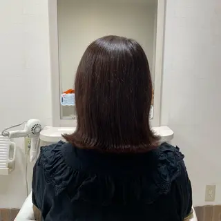 ミディアム アミーベル🧸🧡 本店✂️しおりのヘアスタイル