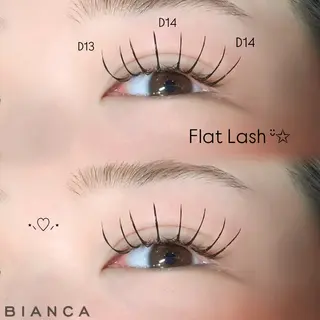 マツエク・マツパ Bianca 関内 TAKATA ¨̮✩のマツエク・マツパデザイン