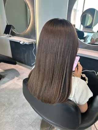 ロング カラー 韓国ヘア🎀艶髪 RISAのヘアスタイル