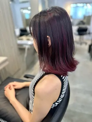 ミディアム 中嶋 【ナカジマ】のヘアスタイル