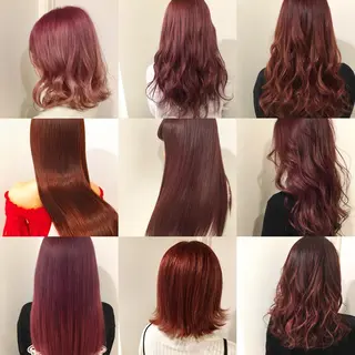 ロング カラー 🌈評価No.1🌈 艶髪カラー❌エクステのヘアスタイル