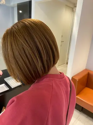 ショート カラー ohana所属・中尾 綺のヘアスタイル