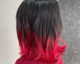 カラー 🔥ブリーチカラー 槙川のヘアスタイル