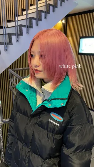 ショート カラー CYAN 京都駅前店（シアン）所属・🩷  ayaka 🩷のヘアスタイル