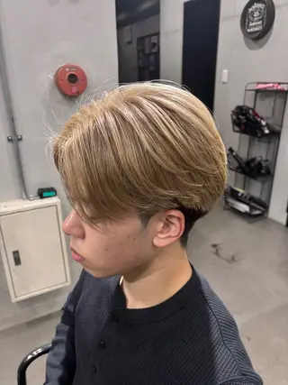 ショート Caly所属・メンズパーマモデル 募集中🔥マナトのヘアスタイル