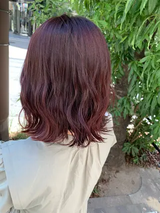 ミディアム 北村 鴻志郎のヘアスタイル