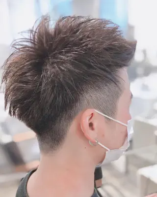 ショート メンズ MEN'S特化🌈 KATOのヘアスタイル