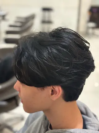 ショート メンズ 谷 健吾のヘアスタイル