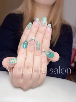 ネイル Ali 新小岩 ネイル専門のネイルデザイン