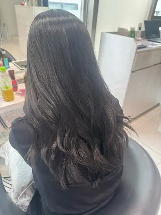 ロング Rin/寒色系カラー 🦋/うる艶ヘア🫧のヘアスタイル