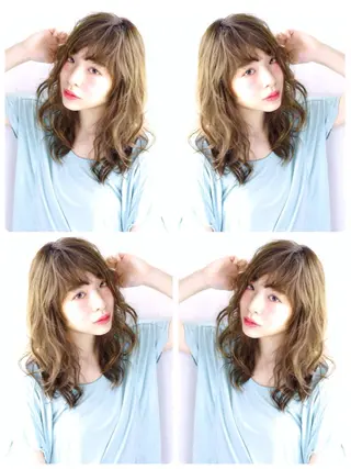 ショート ミディアム セミロング ロング カラー 💎髪質改善💎 デザイナーshinのヘアスタイル