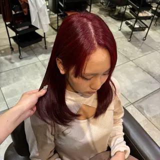 セミロング 𝗄𝖺𝗇𝗈 / 王道モテヘア🖤のヘアスタイル