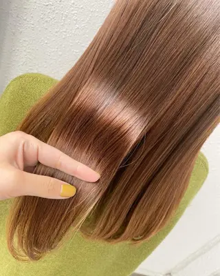 ロング 後藤紗英/髪質改善 /オリーブベージュのヘアスタイル