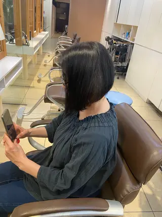 ショート ブルジオン Bourgeon by BCBG所属・青山 光のヘアスタイル