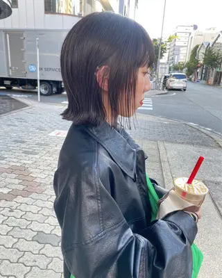 ショート sea's所属・ヒラカホ/矢場町/ ブリーチ/似合わせのヘアスタイル