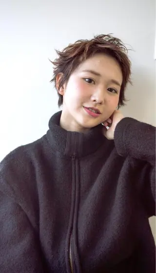 ショート 地肌ケアヘッドスパ専門店　頭皮のおふろ所属・ケア専門美容室 ー代表／湯浅昂三郎のヘアスタイル