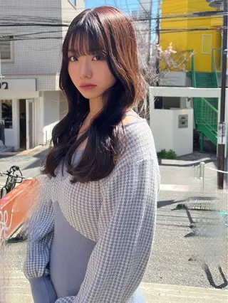 ミディアム カラー 💎透明感カラー特化 💎TAISEIのヘアスタイル