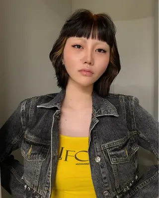 カラー 艶ブリーチ/表参道 ハイトーン /実乃梨のヘアスタイル