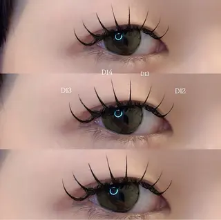 マツエク・マツパ Mell Yuuna ♡パリエク /束感のマツエク・マツパデザイン