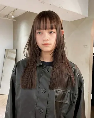 ロング カラー 透明感似合わせカラー 🍀あかり🍀のヘアスタイル