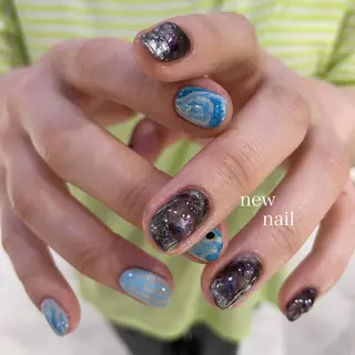 ネイル ボブ ブリーチ/miinaのヘアスタイル