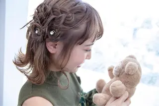 ヘアアレンジ Re:ta Hair 飯田淳平のヘアスタイル