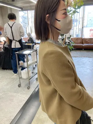 ミディアム カラー 小木曽智美 /ボブ/ショートのヘアスタイル