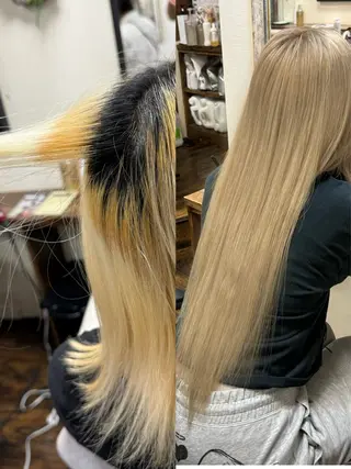 ロング カラー 🐺新宿manabu カットモデル募集中のヘアスタイル