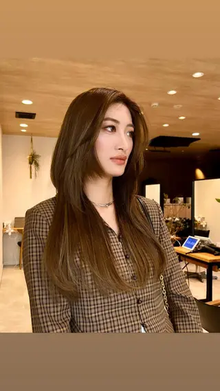 ロング カラー 産休中です 艶カラー♡オカのヘアスタイル