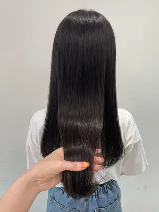 ロング ひろせ かなのヘアスタイル