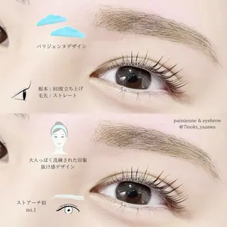 アイブロウ eyelist harukaのマツエク・マツパデザイン