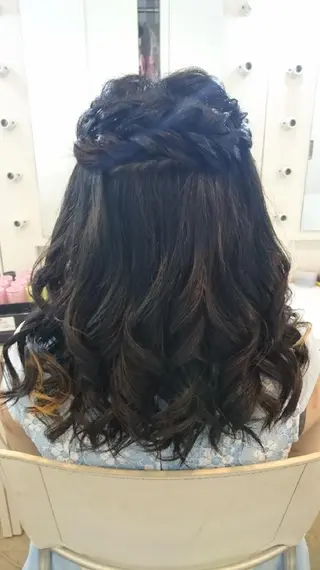 セミロング ヘアアレンジ Gypsoly ☺︎ゆきのその他イメージ