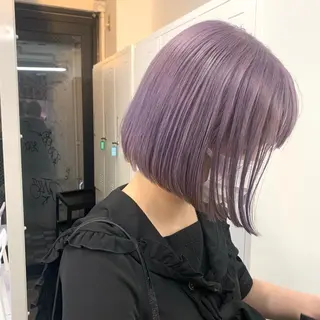 ショート カラー ヘアアレンジ ハイトーン/美髪矯正 🍃大江拓実のヘアスタイル