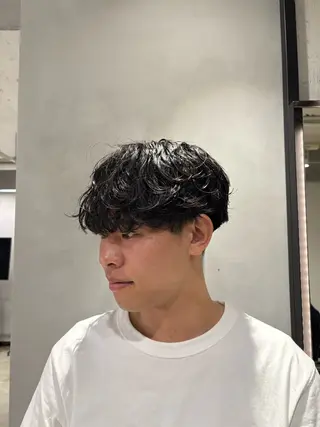 パーマ メンズ メンズカット松戸/韓 国/メンズパーマ航太のヘアスタイル