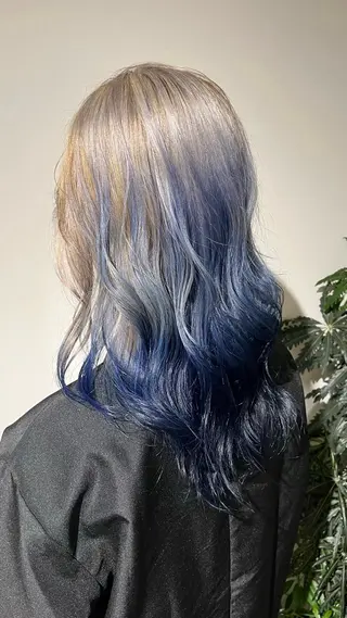 セミロング 鶴舞/透明感/リア ライズ/ いっとぅーのヘアスタイル